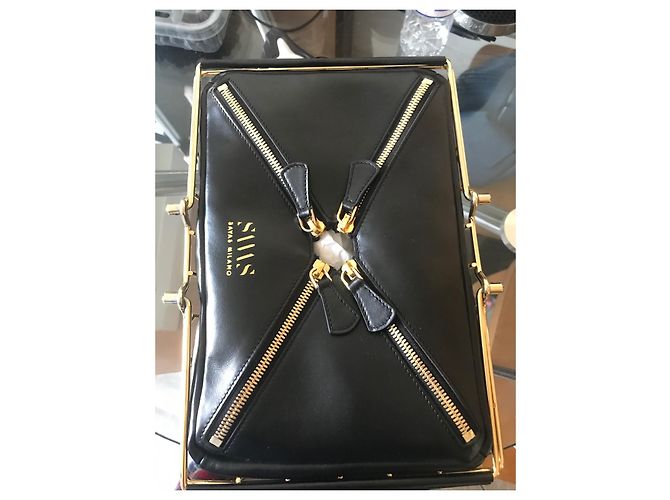 Autre Marque Savas Milano Borsa Cestino Nero - vista 12