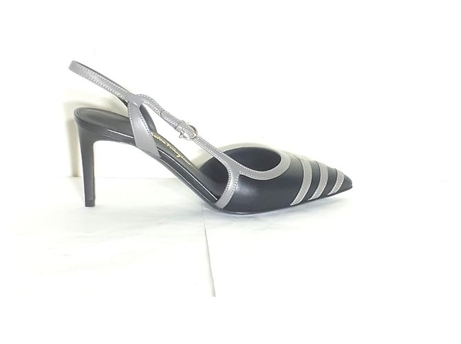 Décolleté Dahlia Salvatore Ferragamo in pelle nera Nero - vista 3