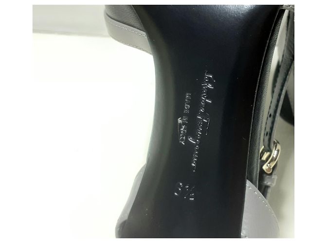 Décolleté Dahlia Salvatore Ferragamo in pelle nera Nero - vista 8