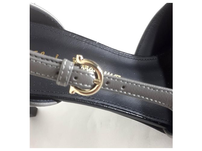 Décolleté Dahlia Salvatore Ferragamo in pelle nera Nero - vista 9
