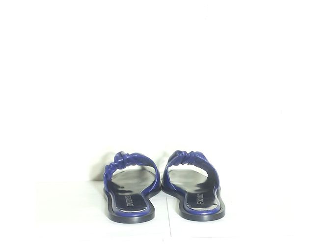 Sandali Sportmax in pelle blu - vista 4