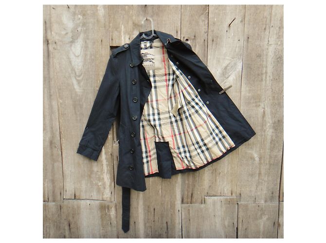 Burberry-Grabengröße 32 Schwarz - Ansicht 4