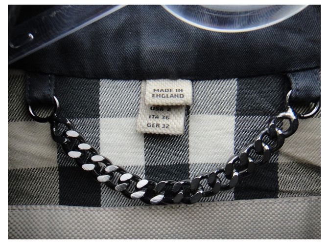 Burberry-Grabengröße 32 Schwarz - Ansicht 5