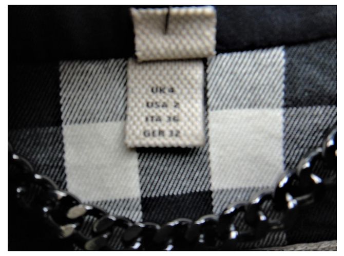 Burberry-Grabengröße 32 Schwarz - Ansicht 7