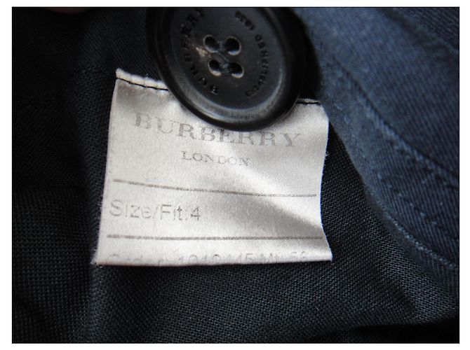Burberry-Grabengröße 32 Schwarz - Ansicht 8
