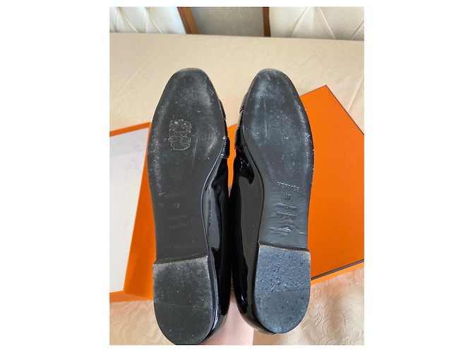 Hermès Hermes Nice Ballerina Ballerine da donna Nero - vista 4