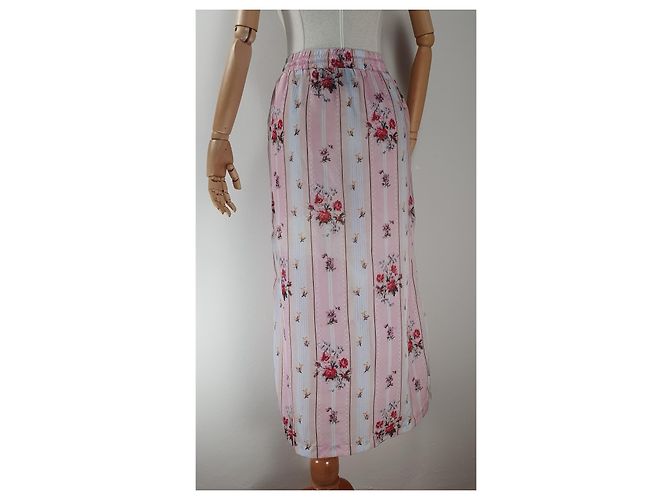 Autre Marque Falda midi floral Han Kjobenhavn Nylon XS - vista 5