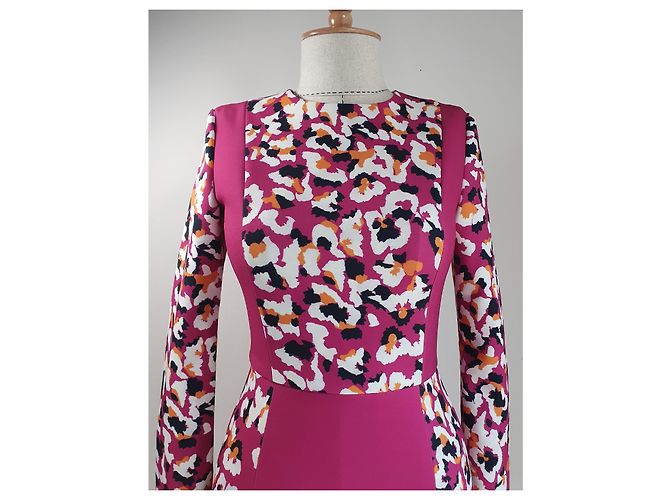 Mary Katrantzou Kleid Rosa Leopard Mehrfarben - Ansicht 2