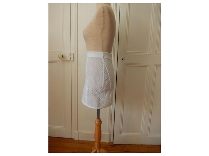 Falda blanca La Perla 40 Blanco - vista 2