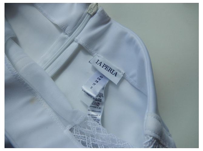 Falda blanca La Perla 40 Blanco - vista 6