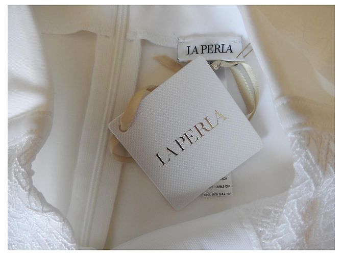 Falda blanca La Perla 40 Blanco - vista 7