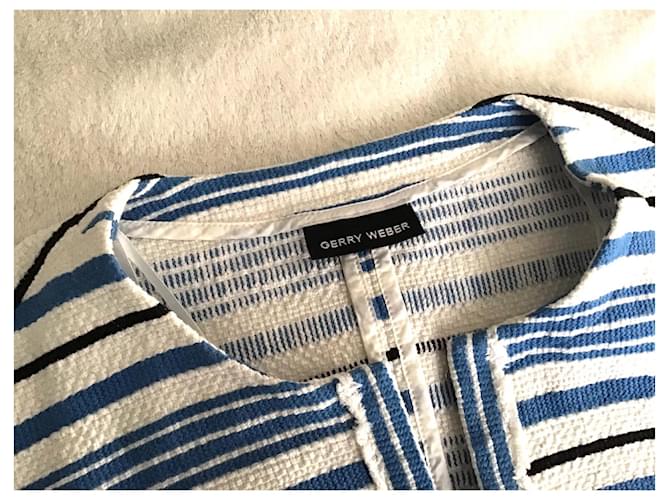 Gerry Weber Jacken Weiß Blau Marineblau - Ansicht 3