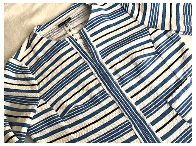 Gerry Weber Jacken Weiß Blau Marineblau - Ansicht 4