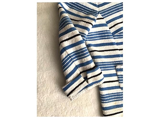 Gerry Weber Jacken Weiß Blau Marineblau - Ansicht 6