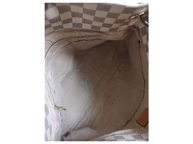 Borsa Louis Vuitton Artsy Damier Azur Bianca Bianco - vista 15
