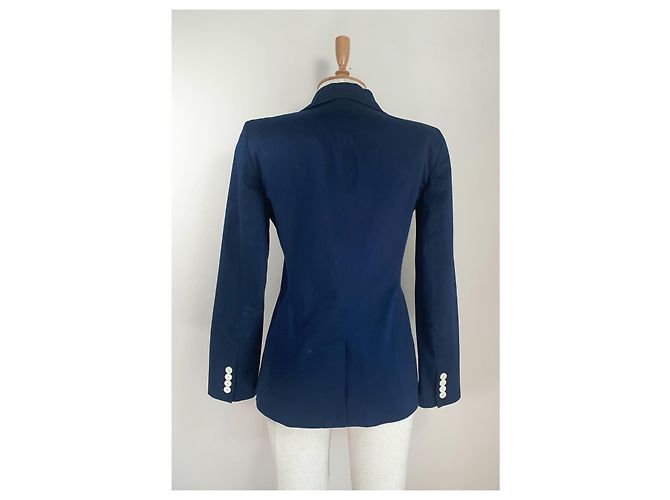 Ralph Lauren Americana Azul de Algodón - vista 3