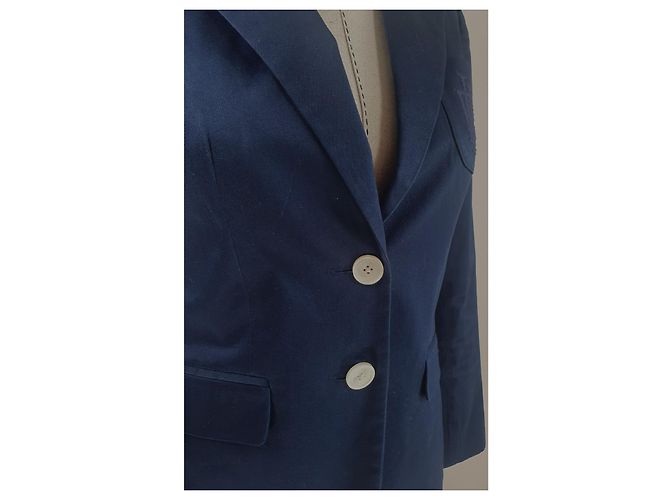 Ralph Lauren Americana Azul de Algodón - vista 5