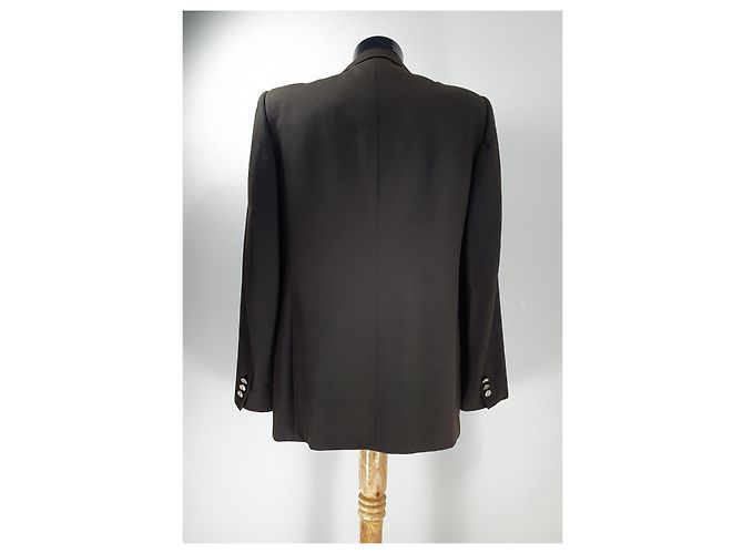 Yves Saint Laurent Wollblazer Braun - Ansicht 5