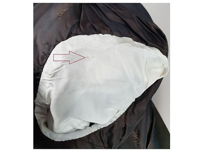 Yves Saint Laurent Wollblazer Braun - Ansicht 9