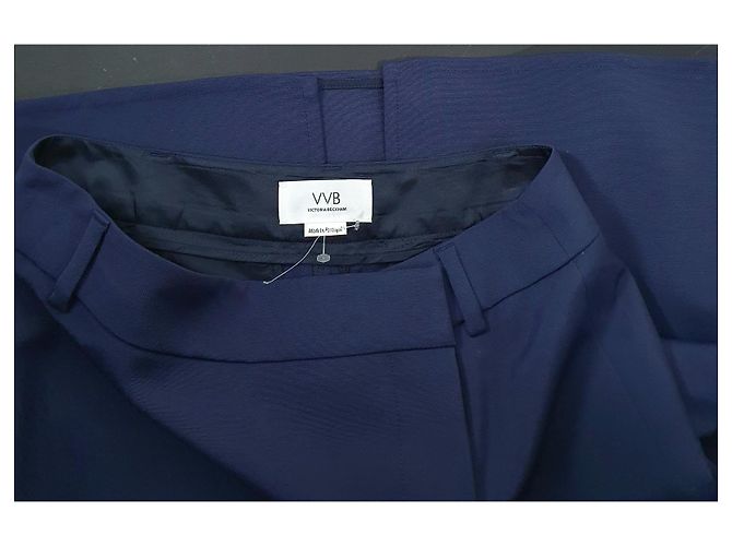 Falda Maxi Azul Victoria Beckham - vista 3