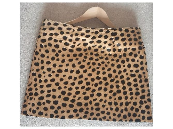 Falda de cuero Tara Jarmon Multicolor - vista 4
