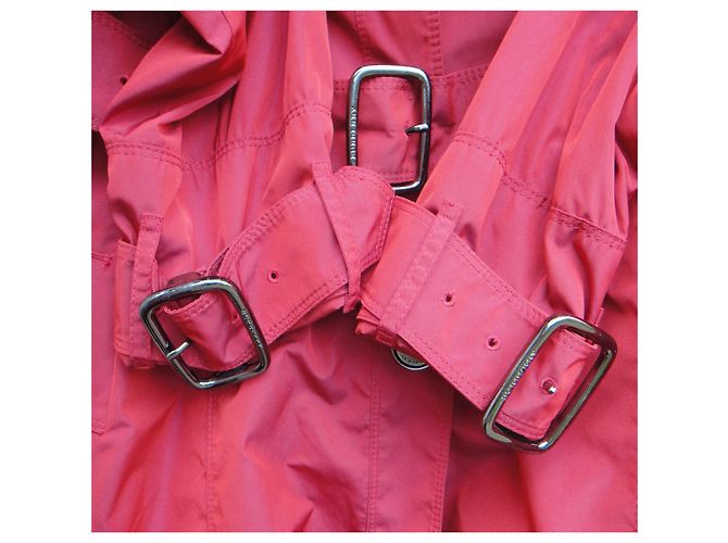 Talla de gabardina ligera Burberry 40 Roja - vista 6
