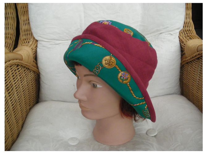 Cappello in lino Borsalino Multicolore - vista 2