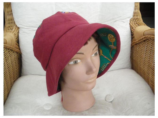 Cappello in lino Borsalino Multicolore - vista 5
