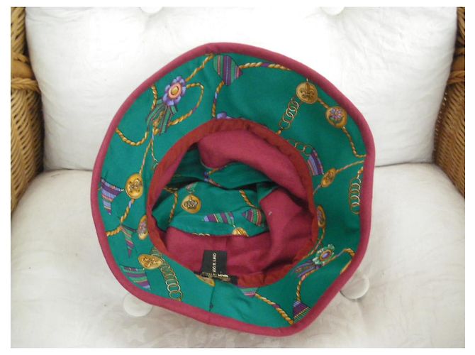 Cappello in lino Borsalino Multicolore - vista 6