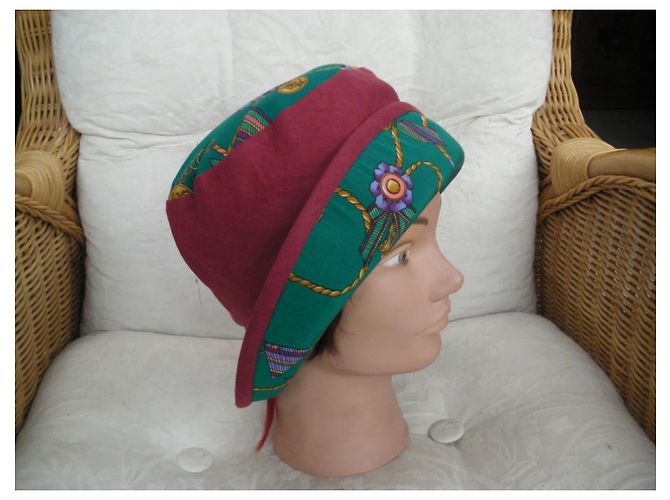 Cappello in lino Borsalino Multicolore - vista 7