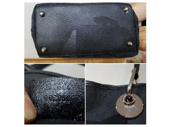 Gucci borsa Mini bag monogram Nero - vista 15