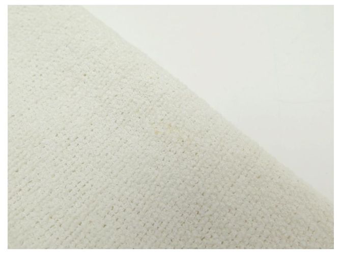 NUEVA CHAQUETA CHANEL P15189 38 METRO 2 CHALECO CHAQUETA BOTONES ALGODÓN CREMA - vista 11