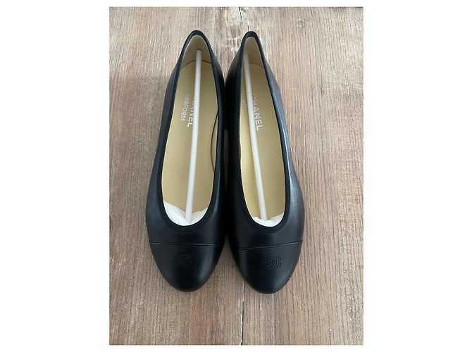 Bailarina de Chanel Negro - vista 3