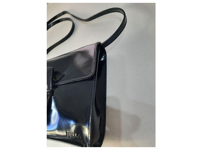 Borsa a Tracolla Furla in Pelle Blu Scuro - vista 6