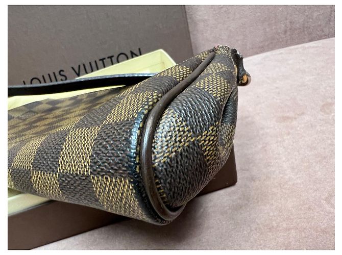 Louis Vuitton Pochette Eva Damier in Tela - vista 7