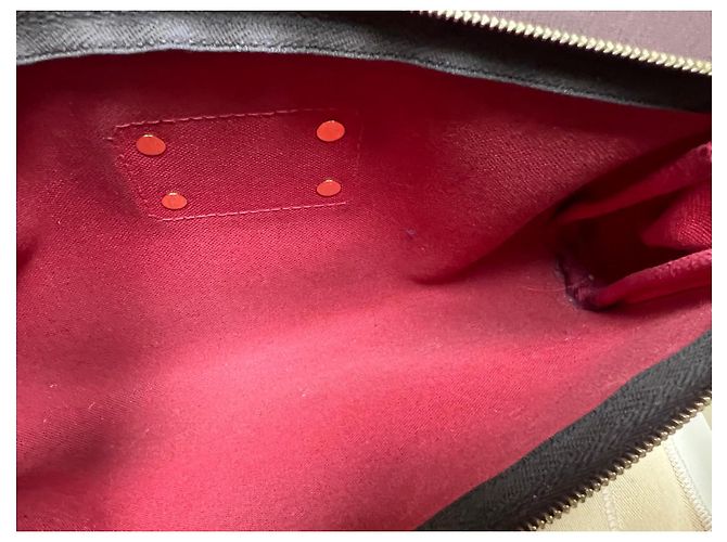 Louis Vuitton Pochette Eva Damier in Tela - vista 9