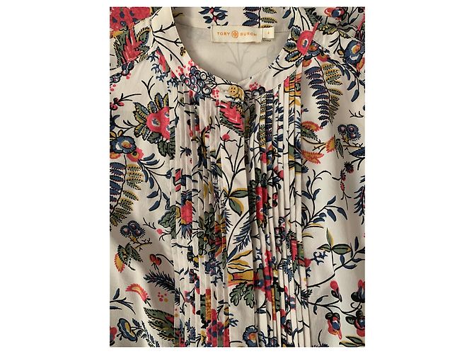 Vestido de cóctel de crepé de seda estampado Tory Burch Multicolor - vista 5