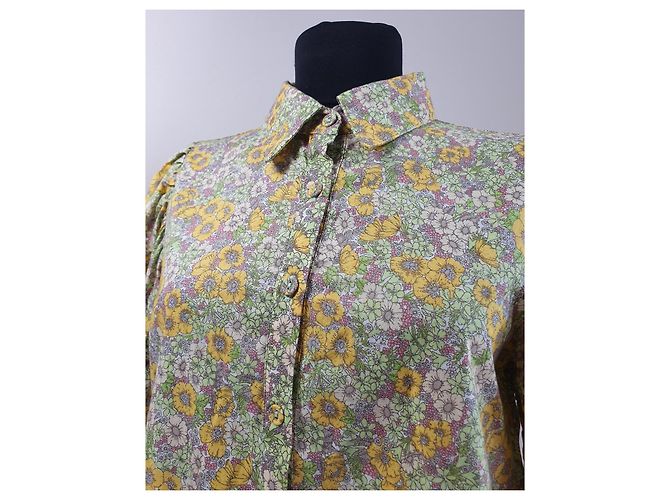 Autre Marque Vestido Floral de Algodón Hunkon Denmark Multicolor - vista 4