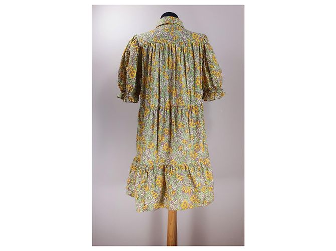 Autre Marque Vestido Floral de Algodón Hunkon Denmark Multicolor - vista 5