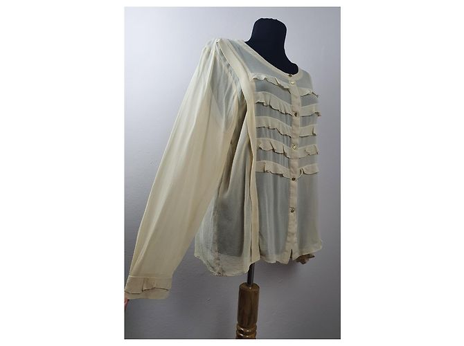 Camicia di seta By Malene Birger Beige XL - vista 3