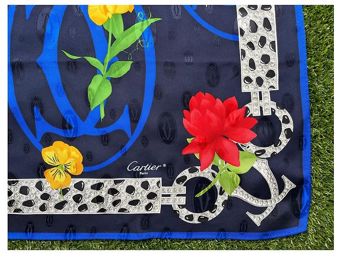 Cartier Sciarpa 90 X 90 cm - vista 2