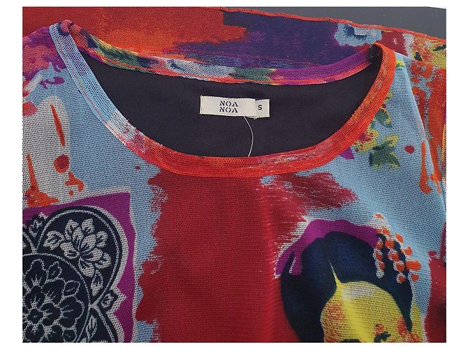 Noa Noa Kleid Mehrfarbig Polyester Größe S Mehrfarben - Ansicht 4