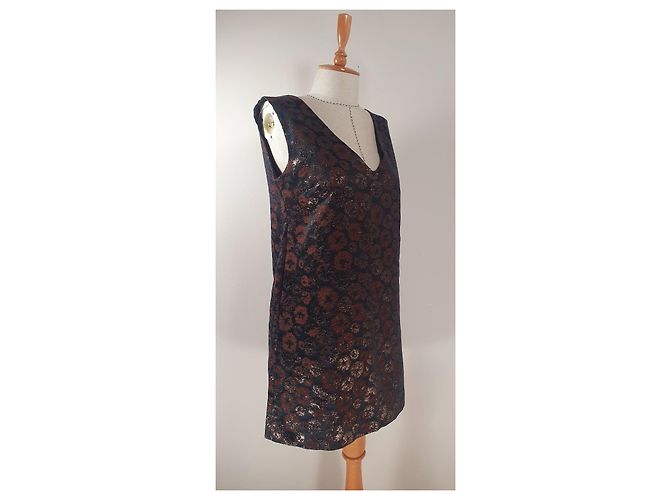Autre Marque OTTOD'AME Kleid aus Polyester und Viskose Mehrfarben - Ansicht 2
