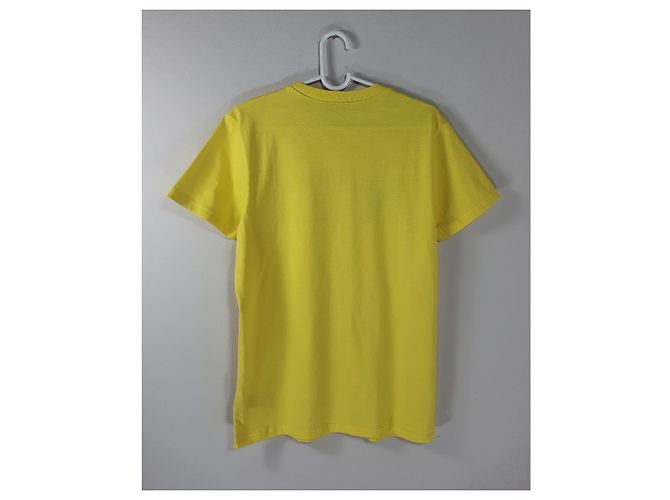 Camiseta de algodón amarilla No 21 Negro Amarillo - vista 3
