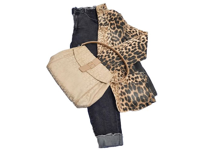 Chaqueta Just Cavalli con Estampado Animalier de Algodón Multicolor - vista 2