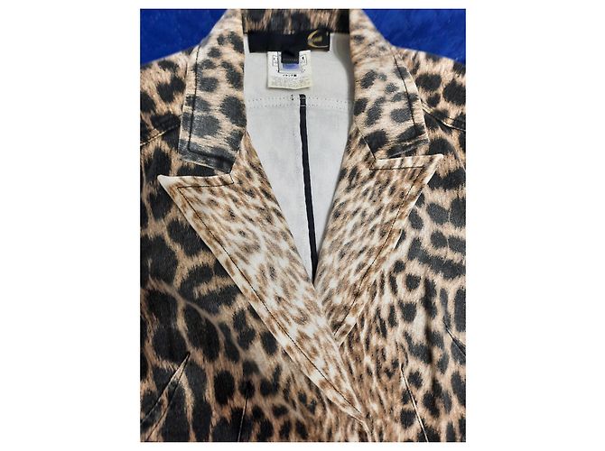 Chaqueta Just Cavalli con Estampado Animalier de Algodón Multicolor - vista 9