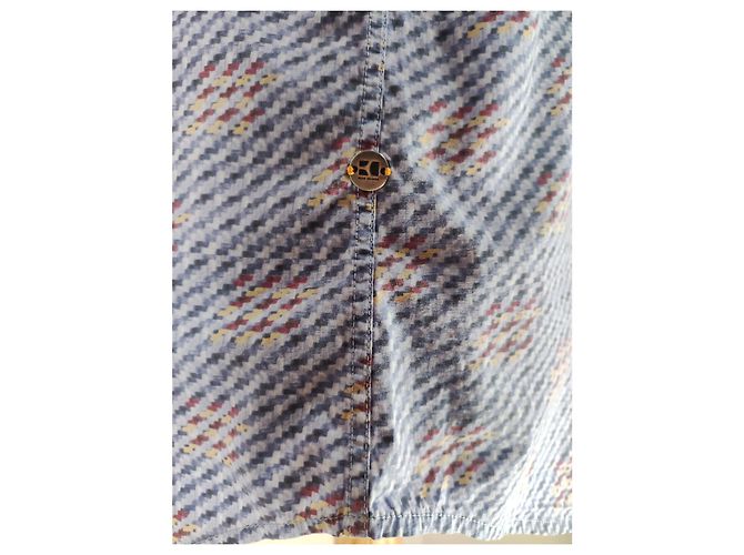 Camicia Hugo Boss Arancio in cotone M Multicolore - vista 5