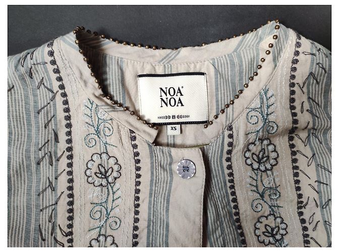 Camisa Noa Noa con Bordado Algodón XS Multicolor - vista 5