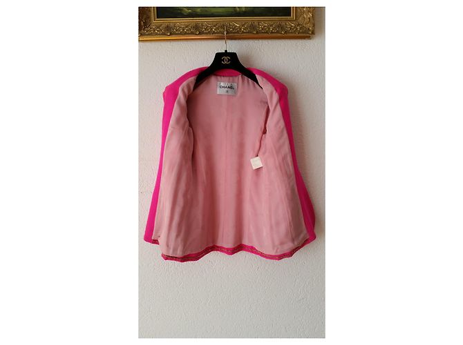 WOLLEJACKE CHANEL FUCHSIA Fuschia - Ansicht 4
