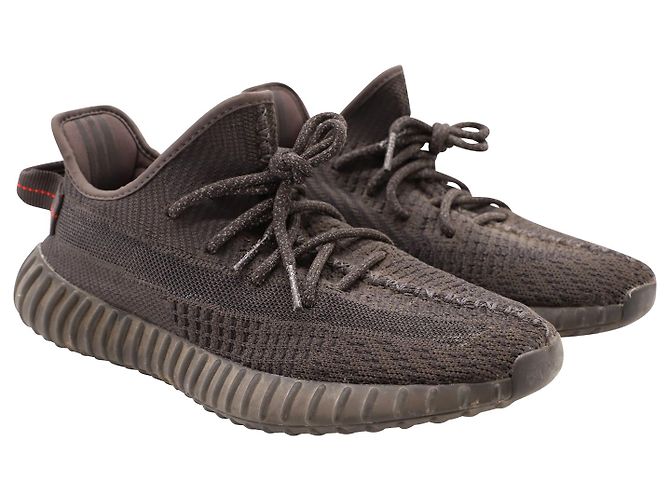 Adidas x Yeezy Boost 350 V2 en polyamide statique noir - vue 3